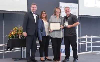 We love her: Zion Jellystone Park wins a Utah Golden Key Award with legally blind employee
